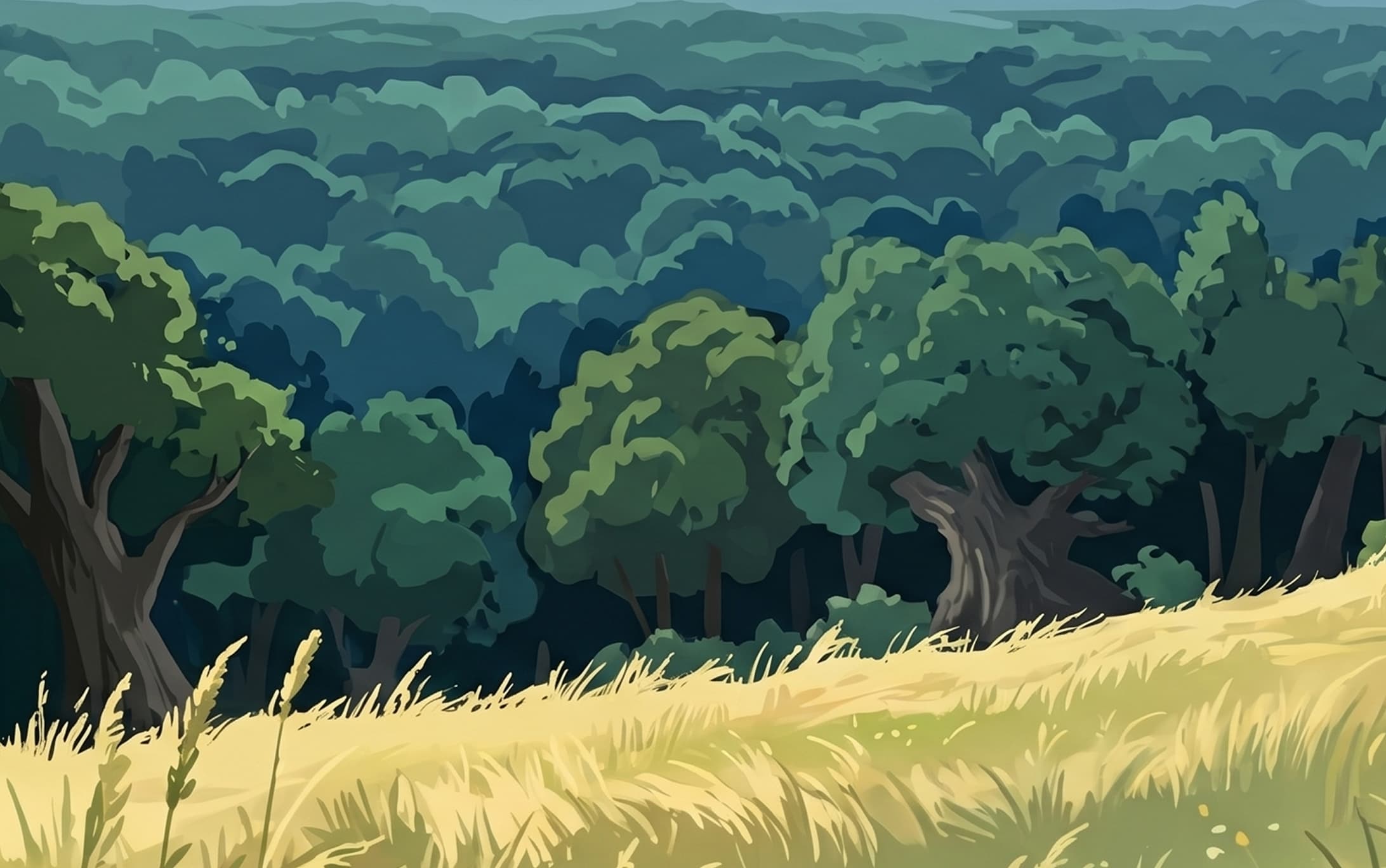 Forest landscape